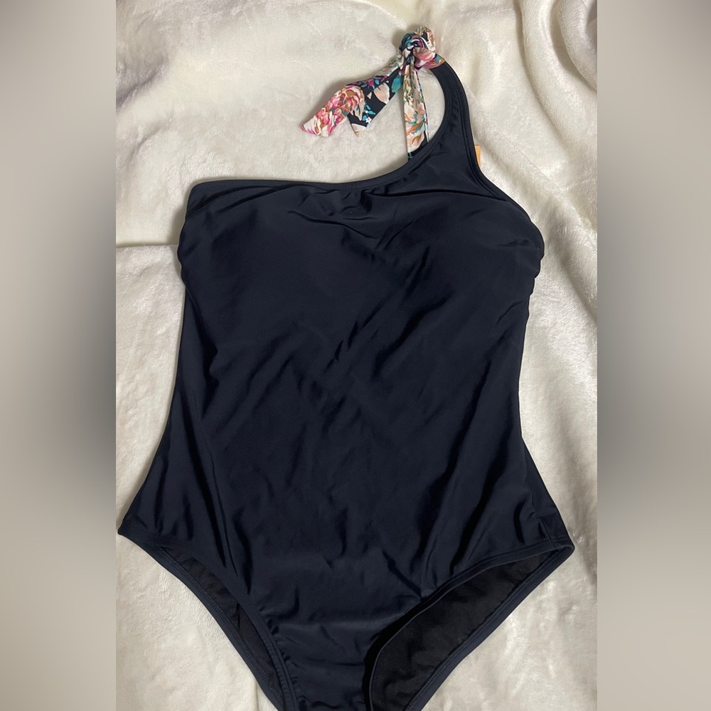 Black One-Piece Swimsuit